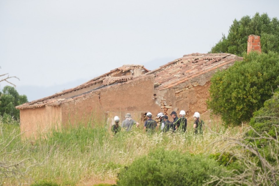 Search teams at a derelict and abandoned property to the west of Praia De Luz, Portugal, where searches are being carried out by officers investigating the disappearance of Madeleine McCann, in countryside a few miles from the resort where she was last seen in 2007. The search is being conducted at the request of the German federal police as they look for evidence that could implicate Christian Brueckner, who German prosecutors say is the prime suspect in Madeleine's disappearance. Picture date: Tuesday June 3, 2025. PA Photo. Madeleine, then aged three, disappeared in 2007 while on holiday with her family in the nearby resort of Praia da Luz after her parents went out to dinner and left her sleeping in a room with her toddler twin siblings. See PA story POLICE Portugal. Photo credit should read: James Manning/PA Wire