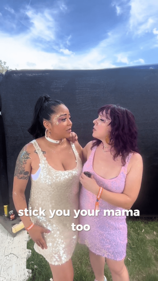 Daphne and Celeste reunited in London.