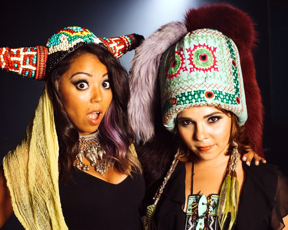 Press photo of Daphne and Celeste.