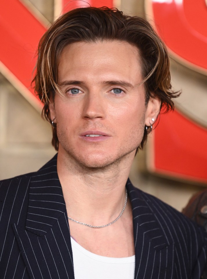 Dougie Poynter at the Dungeons & Dragons premiere.