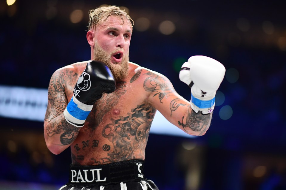 Jake Paul boxing.